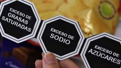 Desde agosto, los alimentos tendrán etiquetado frontal