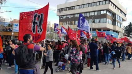 Jueves de protestas y reclamos en Neuquén