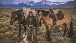 Histórico: una mujer cruzó la Patagonia a caballo