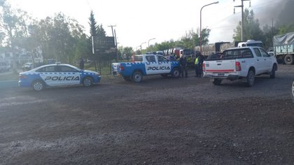 Desocupados cortaron Ruta 7 y fueron desalojados por la Policía