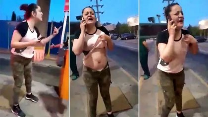 Video: escándalo con una policía borracha que simuló un abuso
