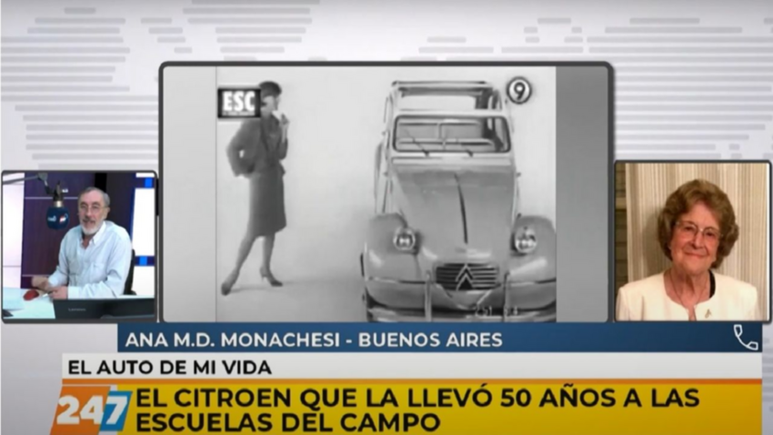 El Citroën que acompaña hace 50 años a una maestra rural