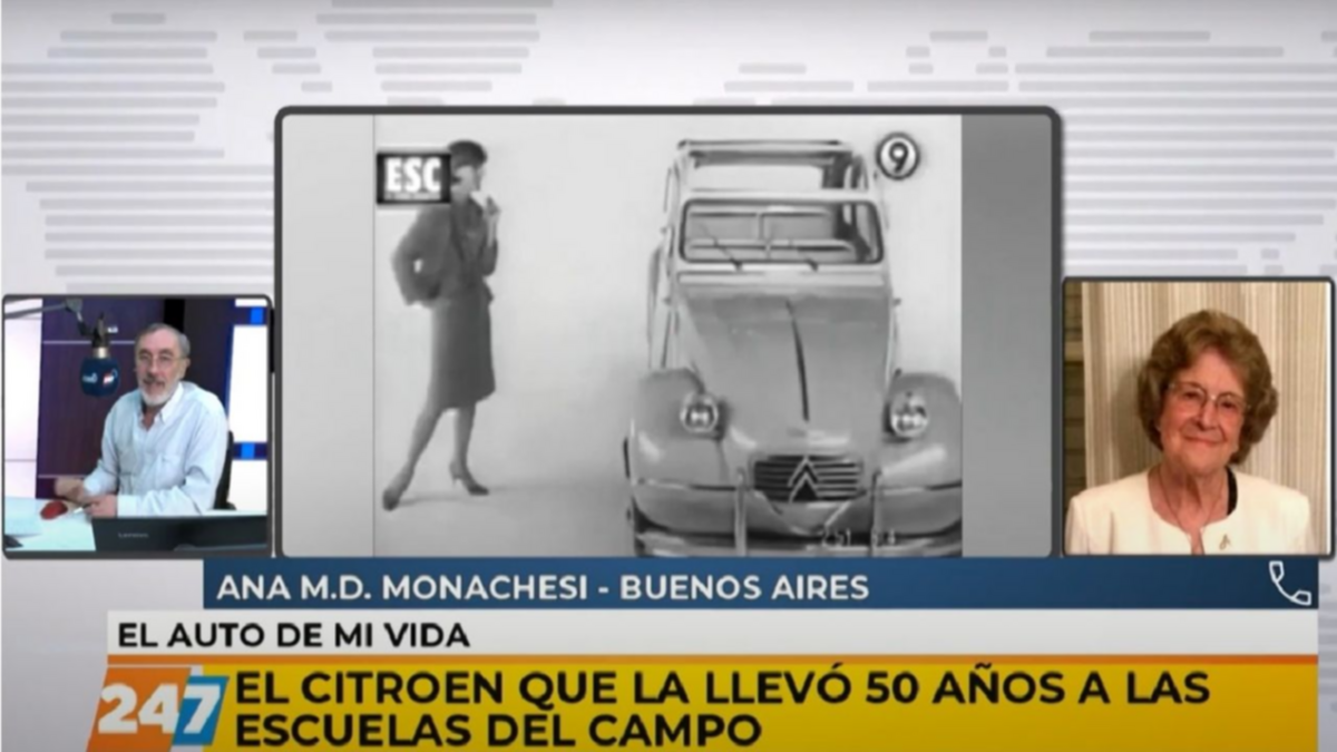 El Citroën que acompaña hace 50 años a una maestra rural