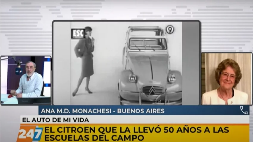 El Citroën que acompaña hace 50 años a una maestra rural