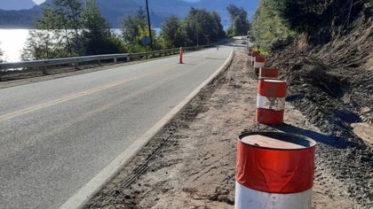 Habilitaron totalmente la ruta 40, afectada por un derrumbe