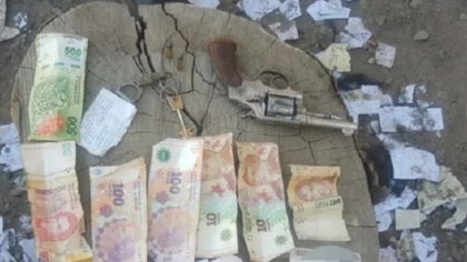 Armado y borracho, apostaba a metros de un jardincito