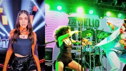 María Becerra y La Delio Valdez, en la Fiesta de la Manzana