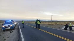 Una docente de Las Lajas volcó en Ruta 40; murió en el acto