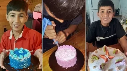 Joaquín, un nene que hace tortas para pagar su operación