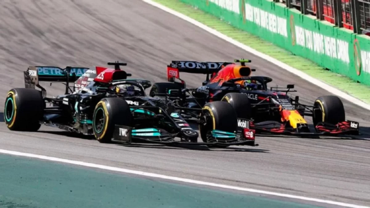 Hamilton avanzó diez lugares y ganó en Brasil