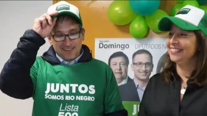 Carreras reconoció el triunfo y festeja en Bariloche
