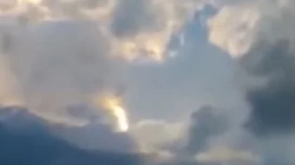 Video: ¿Ovnis recargando energía en el cielo neuquino?