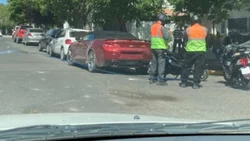 Tránsito multó a L-Gante en Neuquén
