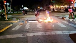 El Bolsón pasó una noche de extrema tensión