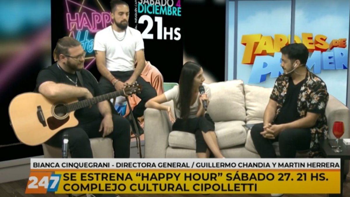Llega un “Happy Hour” que explota de color y energía