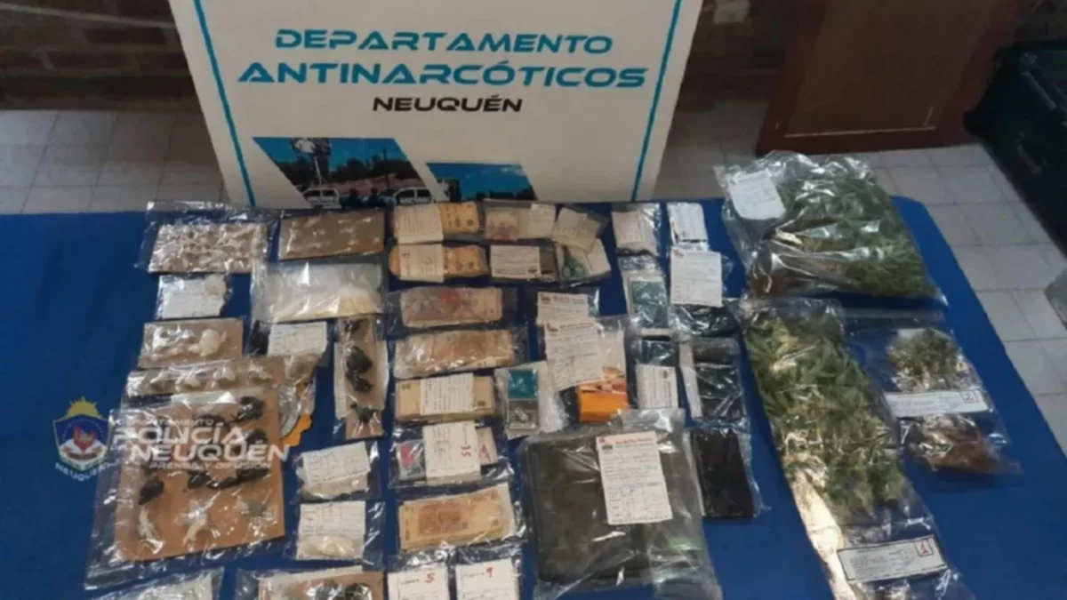 Desbarataron un kiosco de narcomenudeo en Neuquén