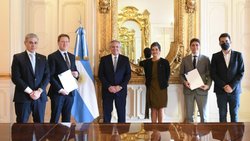 Cumbre de YPF y Equinor con Alberto Fernández