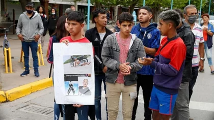 Despidieron a Luciano, victima de gatillo fácil en Miramar
