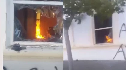 Disturbios en Chubut: quemaron Casa de Gobierno
