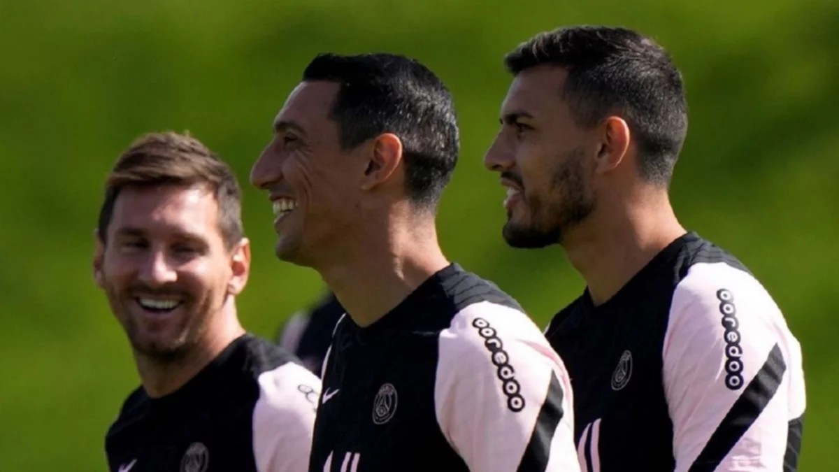 La foto de Messi, Di María y Paredes que estalló en redes