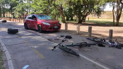 Accidente en Palermo: atropelló a ciclistas y murió una mujer