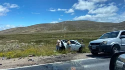 Cuatro muertos en el choque cerca de Piedra del Águila