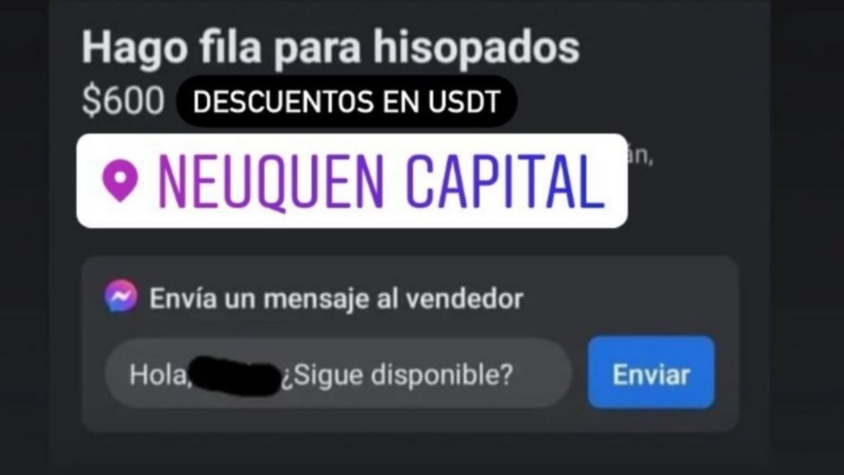 En Neuquén, si pagás, "te hacen la fila" para el hisopado