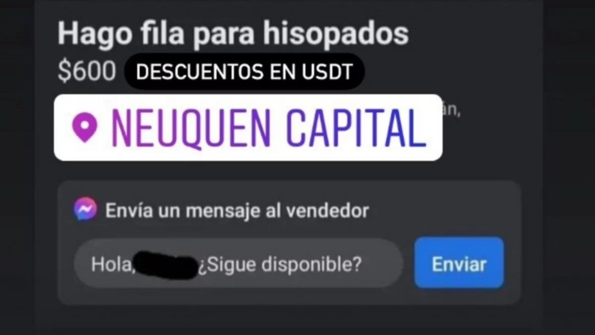 En Neuquén, si pagás, "te hacen la fila" para el hisopado