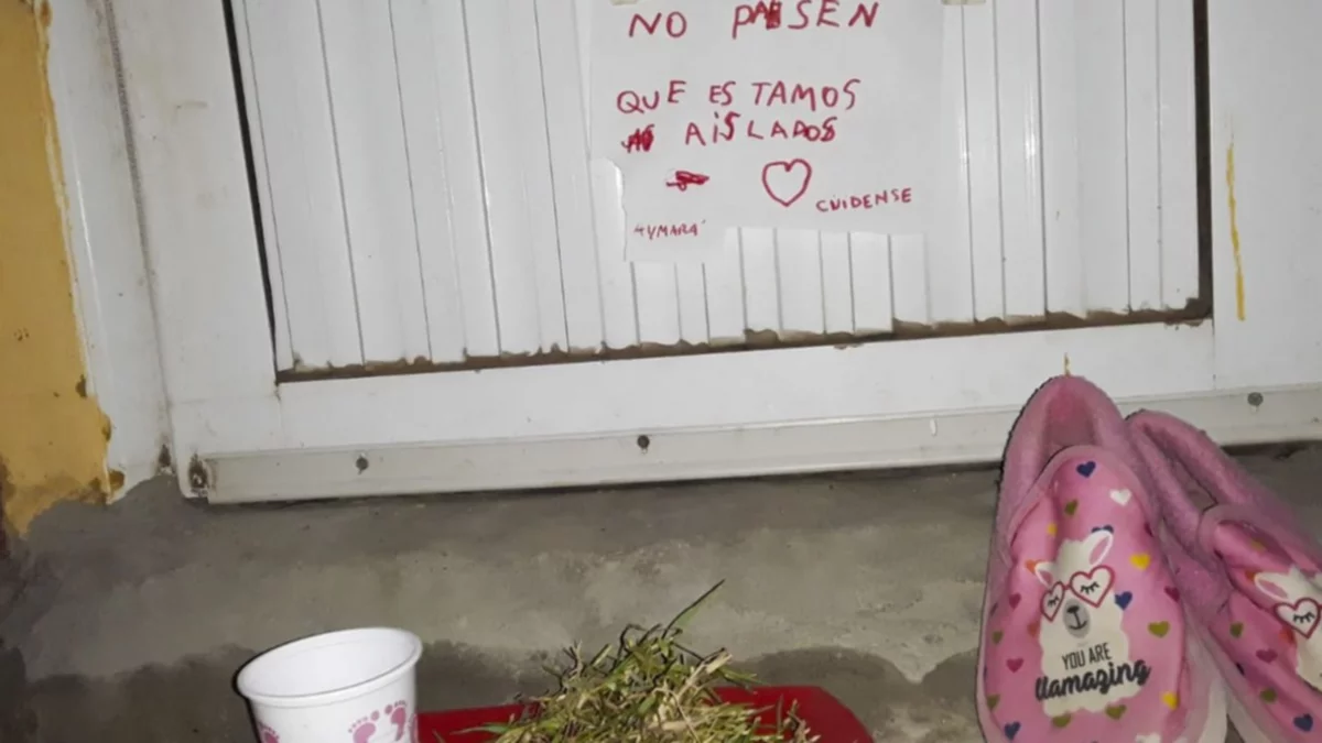 El padre tiene Covid, y ella les pidió "no pasar" a los Reyes