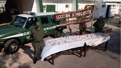 Incautan cargamento de piedras semipreciosas en un colectivo