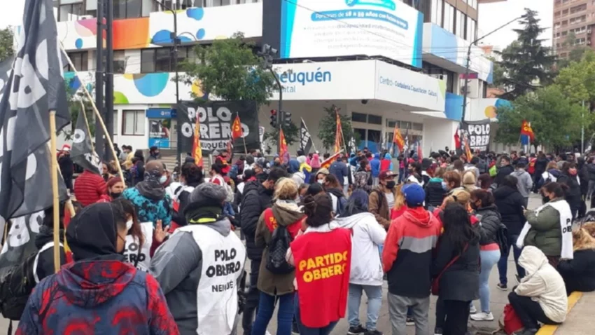 Organizaciones sociales volvieron a las calles neuquinas