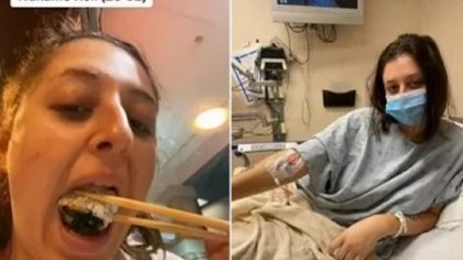 Quiso batir un récord y terminó internada en un hospital