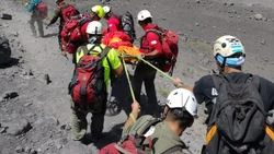 Una mujer debió ser rescatada tras un accidente en el Lanín