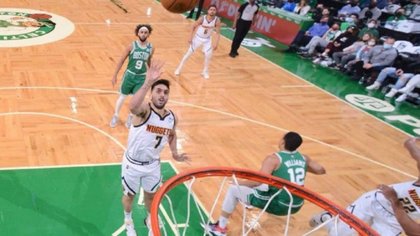Campazzo volvió a jugar y la rompió en Denver