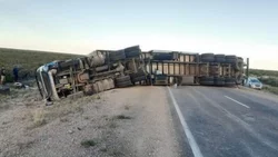 Trágico choque entre un auto y un camión en la Ruta 22