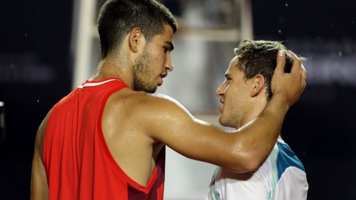 Schwartzman no pudo con Alcaraz en la final de Río