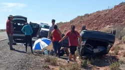 Accidente en ex Autovía Norte: un herido