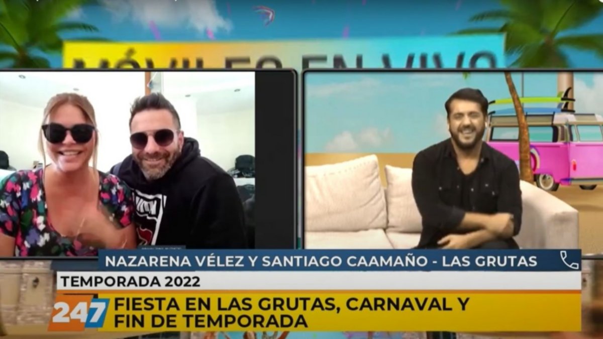 Nazarena Vélez y Santiago Caamaño despiden la temporada