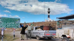 ¡Con su camioneta “a basura” hizo 6300 kilómetros!