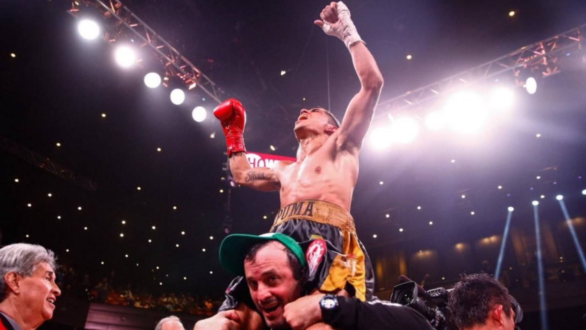 “Puma” Martínez se consagró campeón mundial en Las Vegas