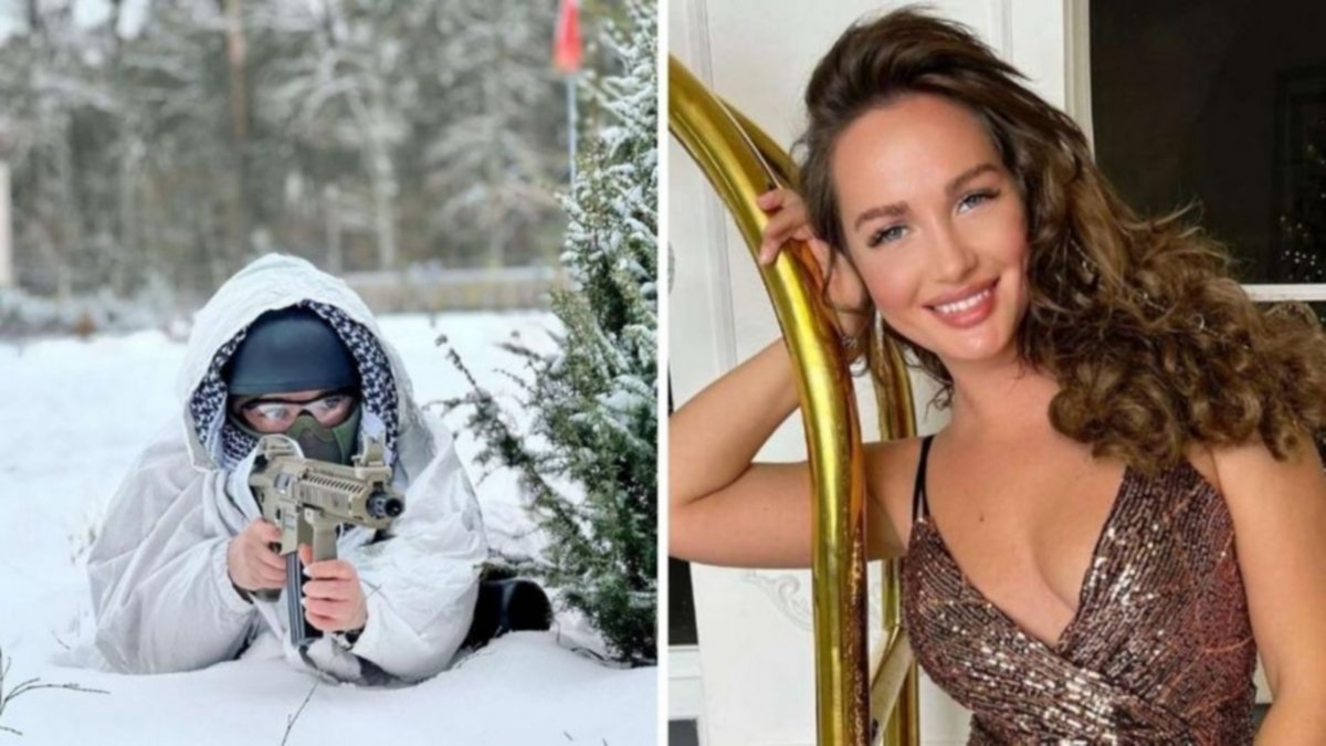 Miss Ucrania abandonó la pasarela y se unió a la guerra