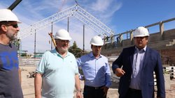 Ya se avanzó en más de la mitad del Polideportivo San Lorenzo