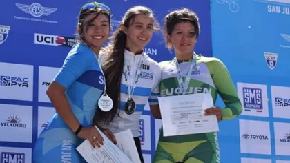 Podio y Sudamericano para la neuquina Abril Garzón