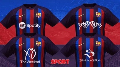 ¿Shakira y Rosalía en la nueva camiseta de Barcelona?