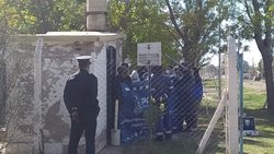 Hallaron un feto en una boca de inspección del EPAS