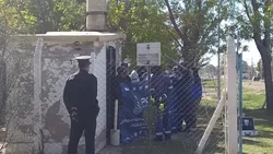 Hallaron un feto en una boca de inspección del EPAS