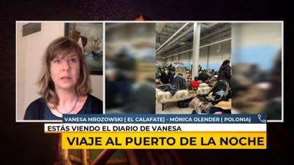 Cómo es huir del espanto de la guerra
