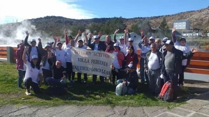 Más de 200 personas disfrutaron de las termas de Copahue