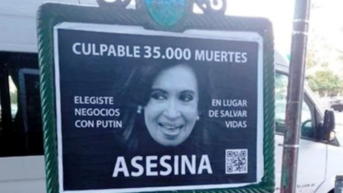 Diputados neuquinos se indignaron por afiches contra Cristina