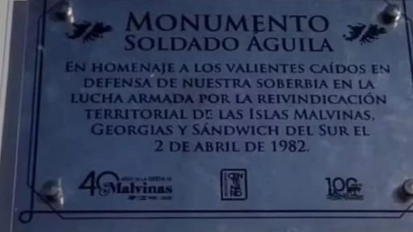 Repudiable error del municipio en homenaje a los caídos en Malvinas